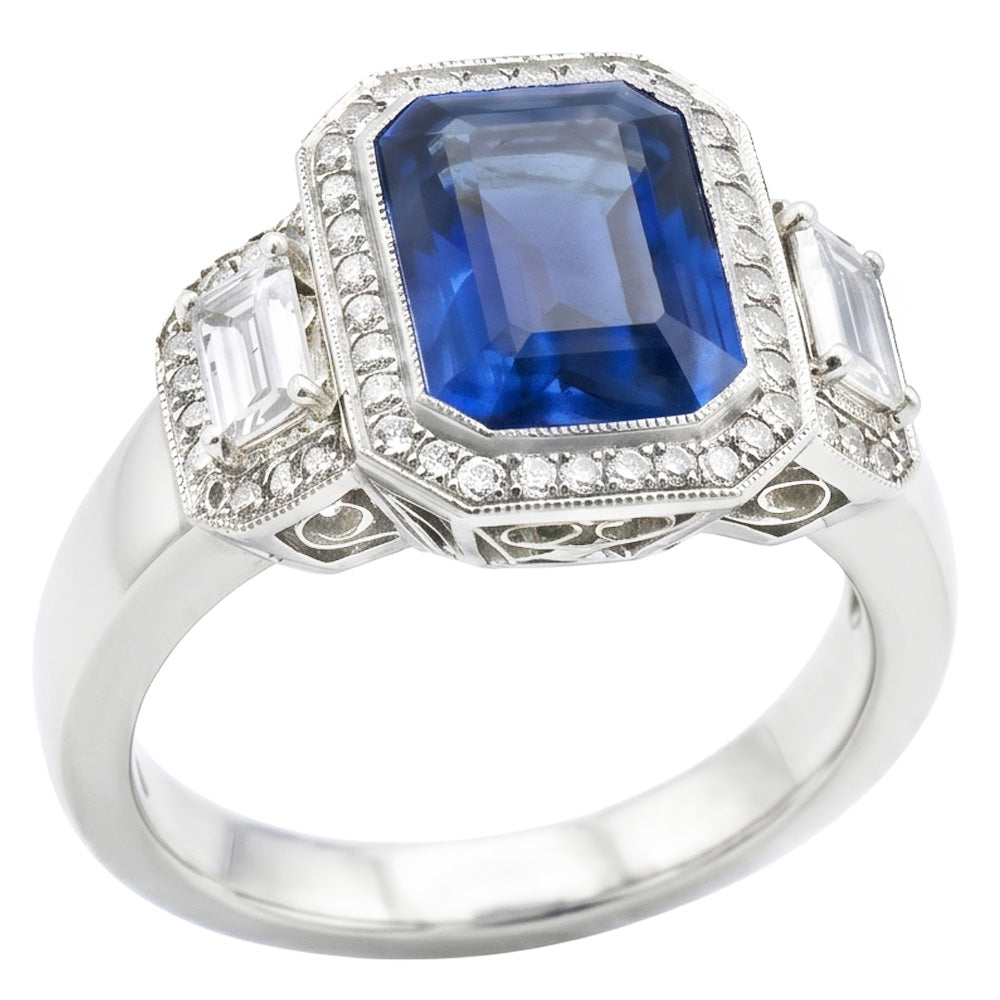Echter Diamant Ring 4 Karat