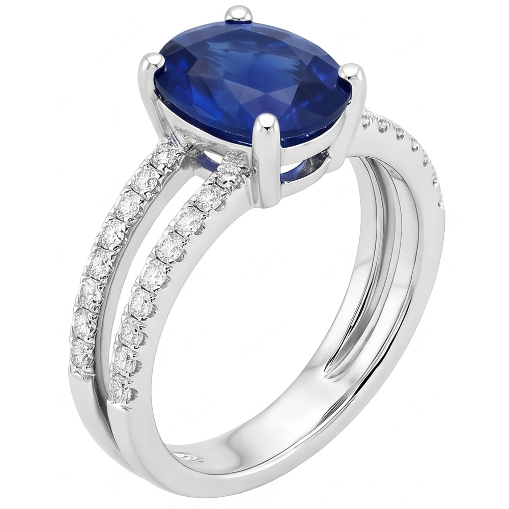 Echter Diamant Ring 4 Karat