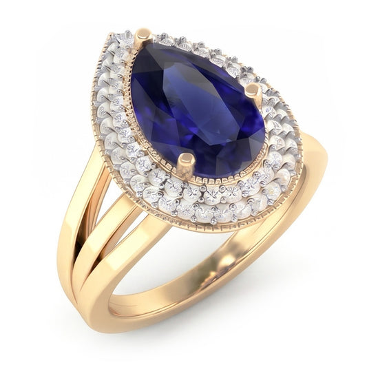Echter Diamant Ring 4 Karat
