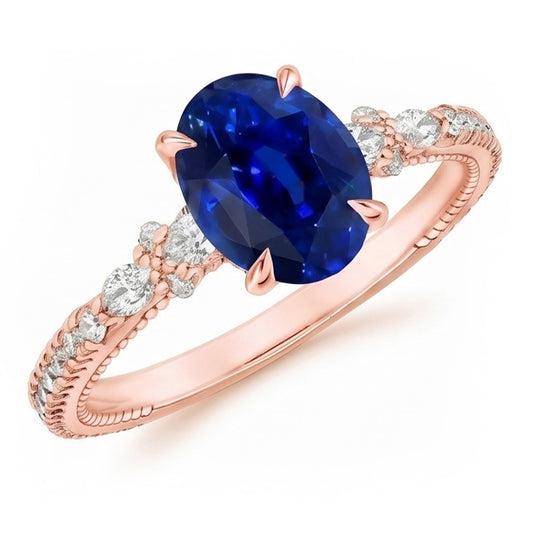 Echter Diamant Ring 4 Karat