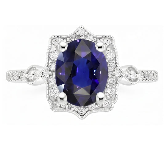 Echter Diamant Ring 4 Karat