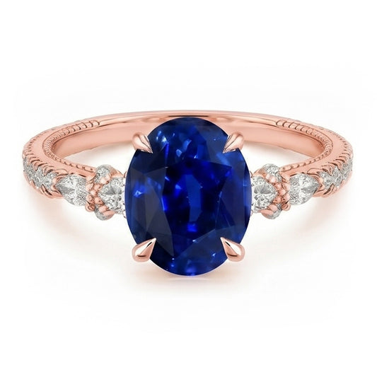 Echter Diamant Ring 4 Karat