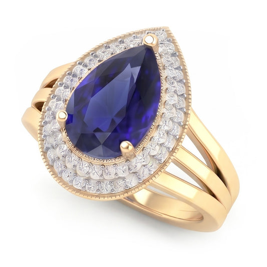Echter Diamant Ring 4 Karat