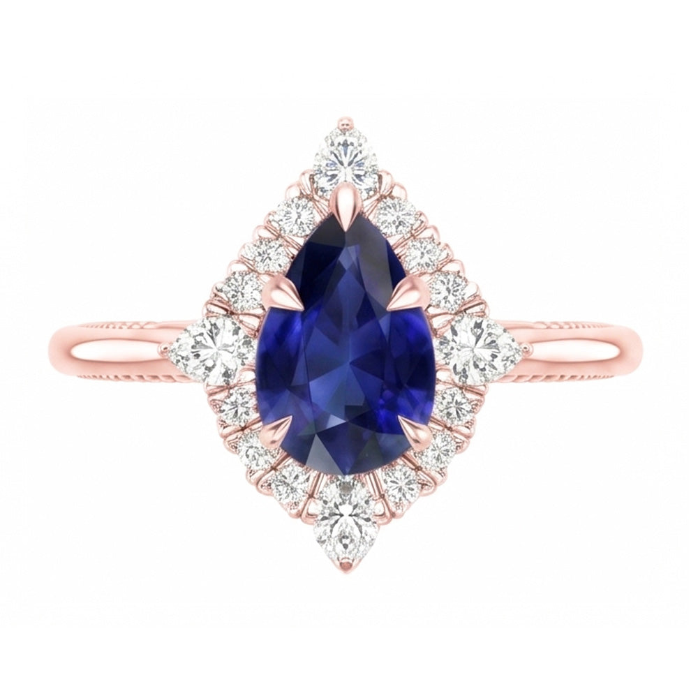 Echter Diamant Ring 4 Karat