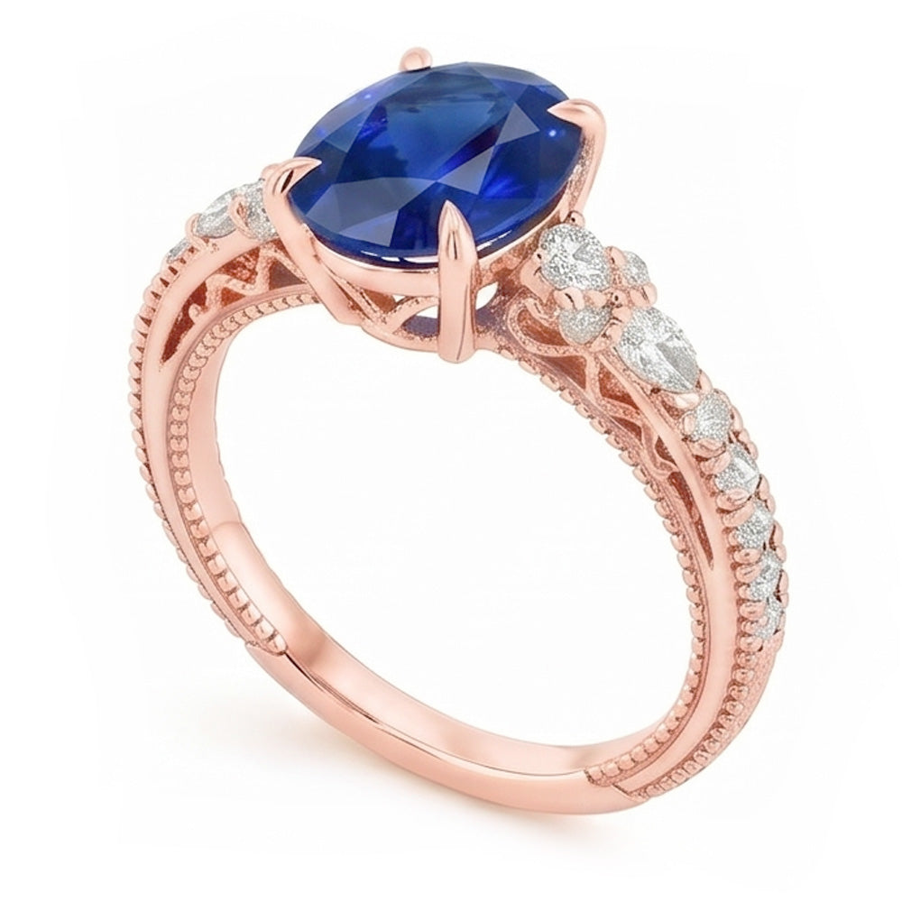 Echter Diamant Ring 4 Karat
