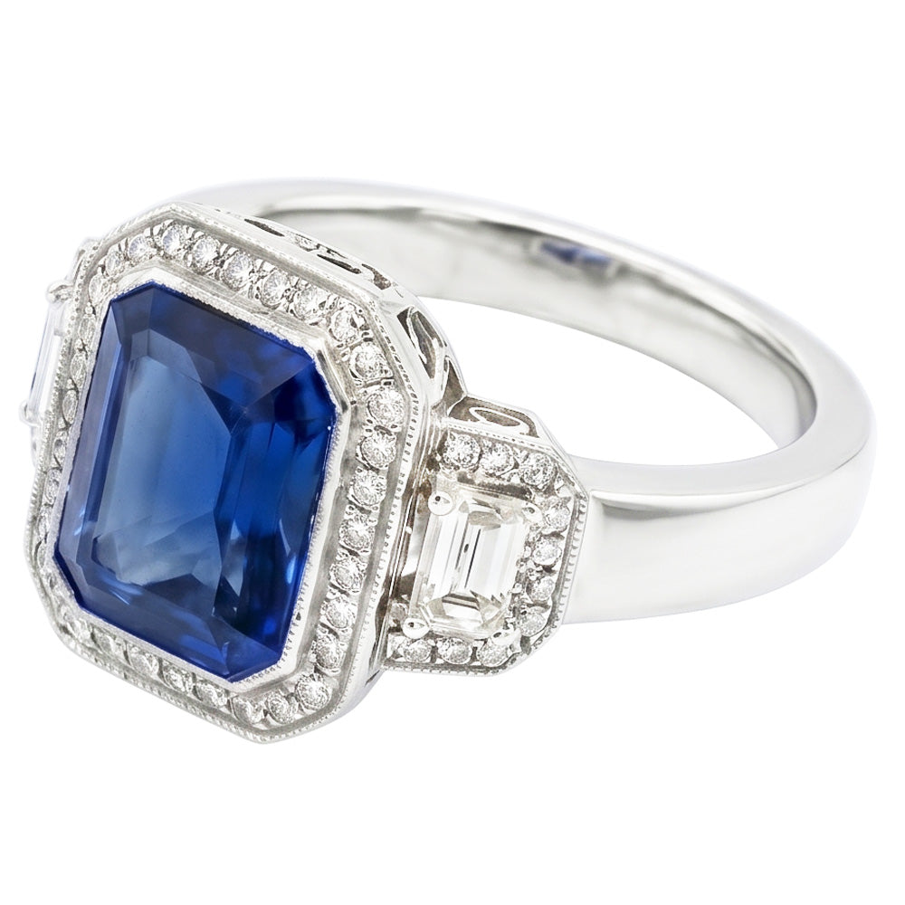 Echter Diamant Ring 4 Karat