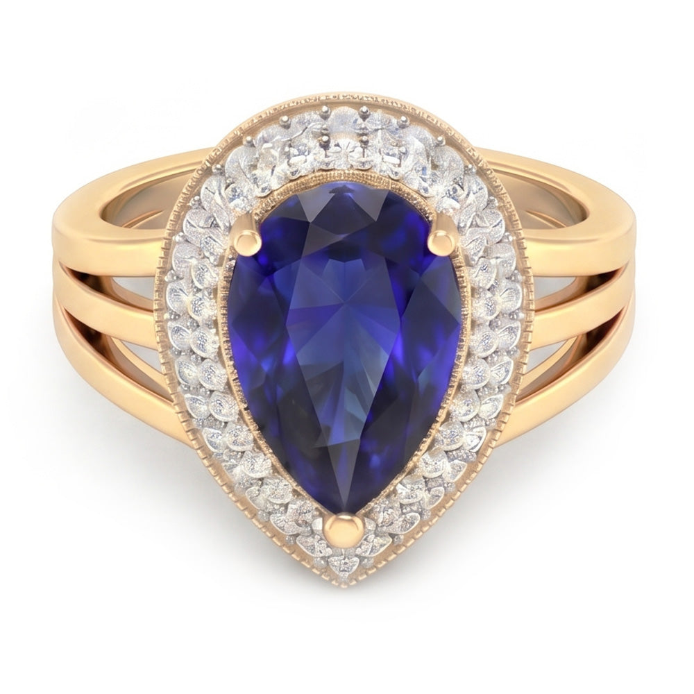 Echter Diamant Ring 4 Karat