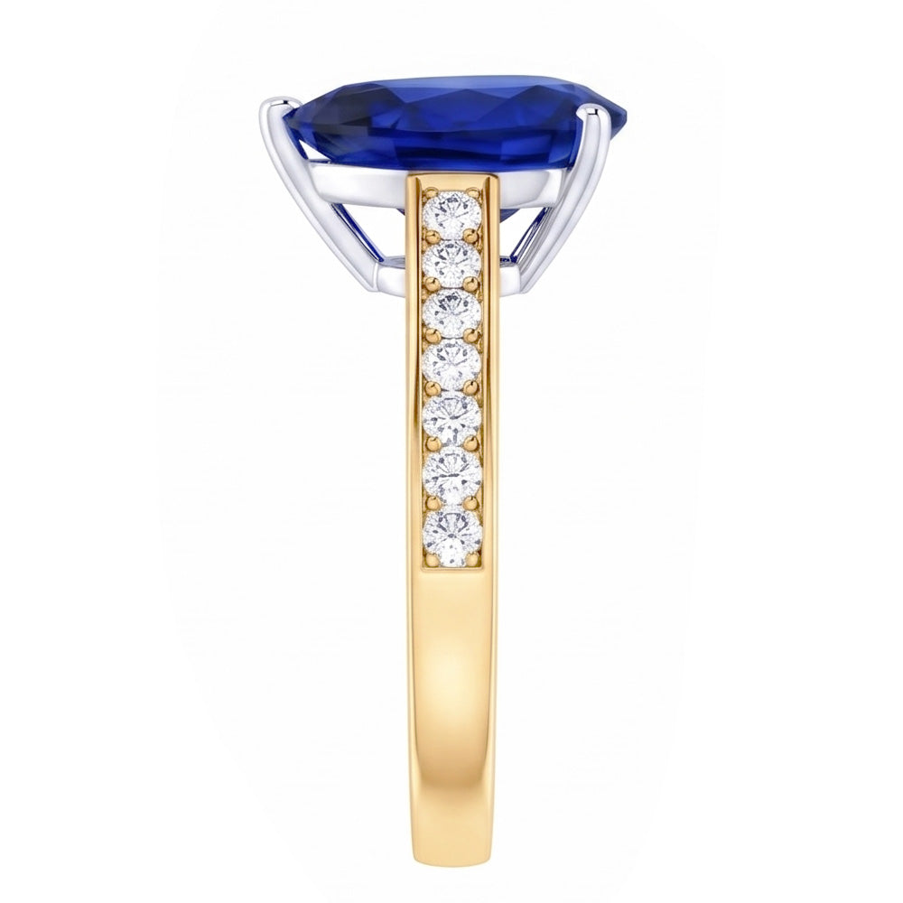 Echter Diamant Ring 4 Karat