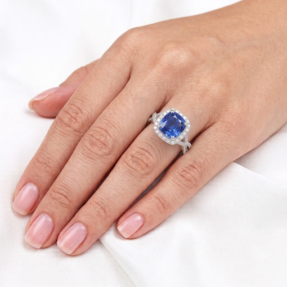 Echter Diamant Ring 4 Karat