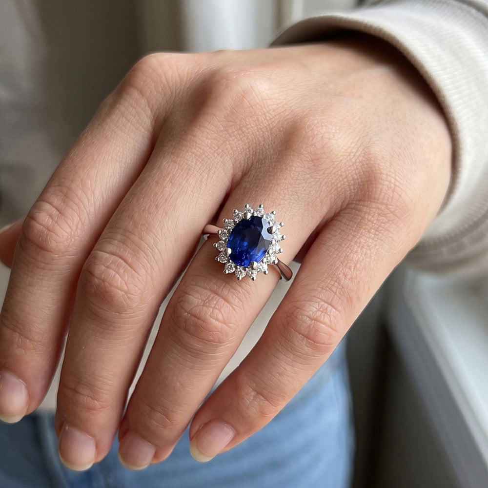 Echter Diamant Ring 4 Karat