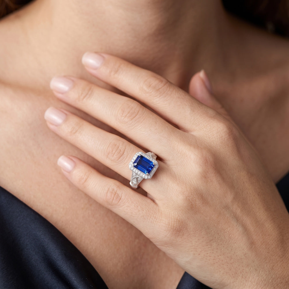 Echter Diamant Ring 4 Karat