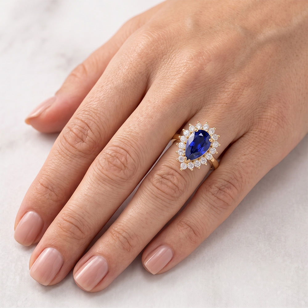 Echter Diamant Ring 4 Karat