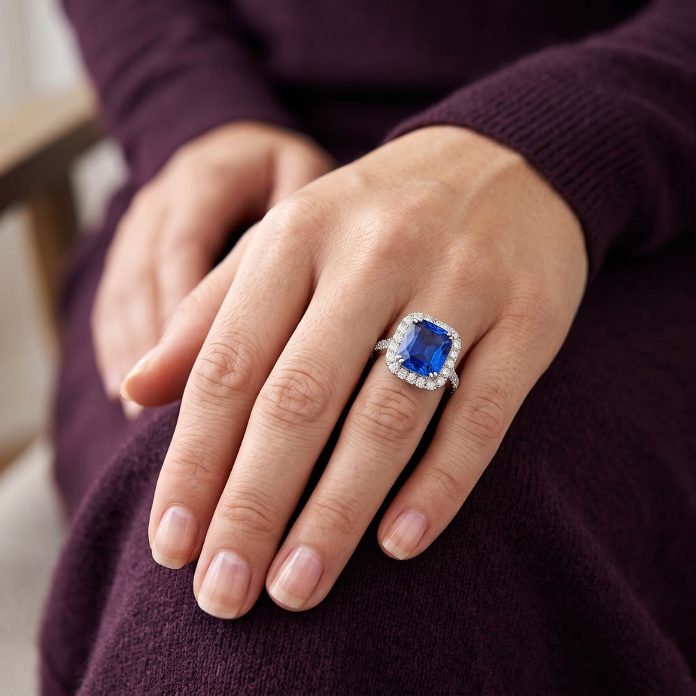 Echter Diamant Ring 4 Karat
