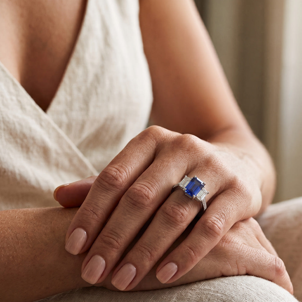 Echter Diamant Ring 4 Karat