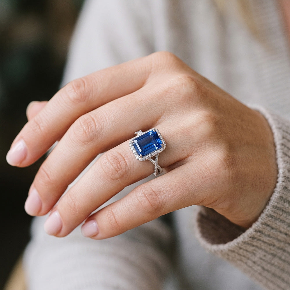 Echter Diamant Ring 4 Karat