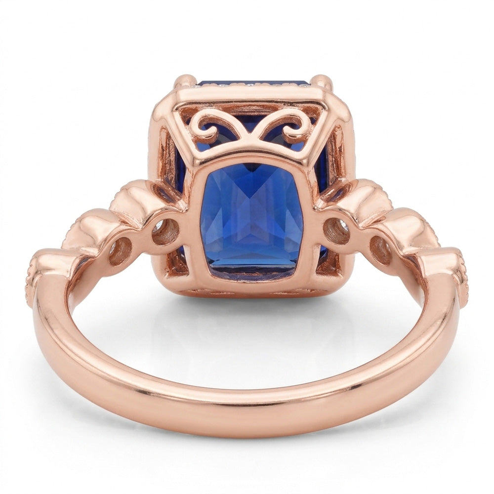 Echter Diamant Ring 6 Karat - 14K Roségold