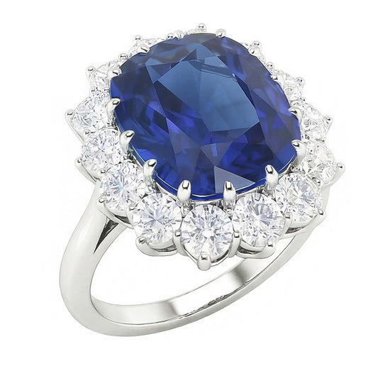 Echter Diamant Ring 6 Karat