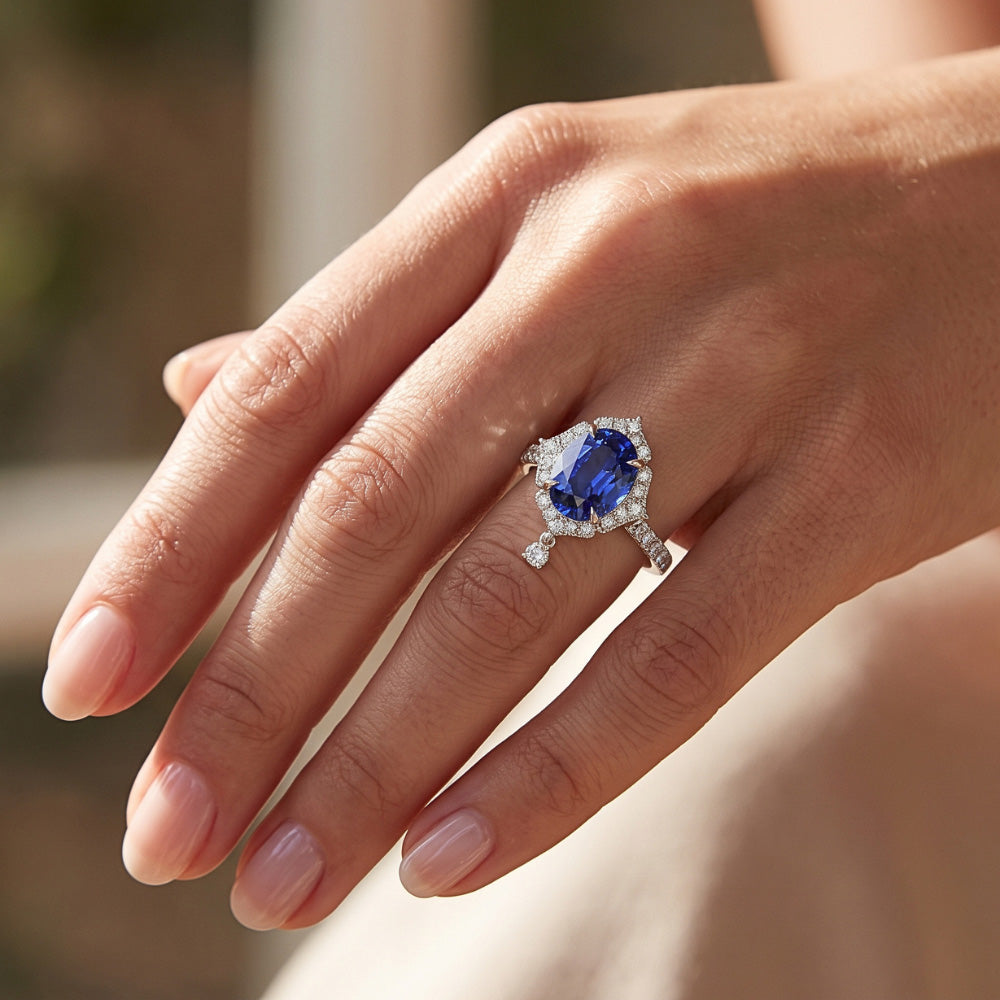 Echter Diamant Ring 6 Karat