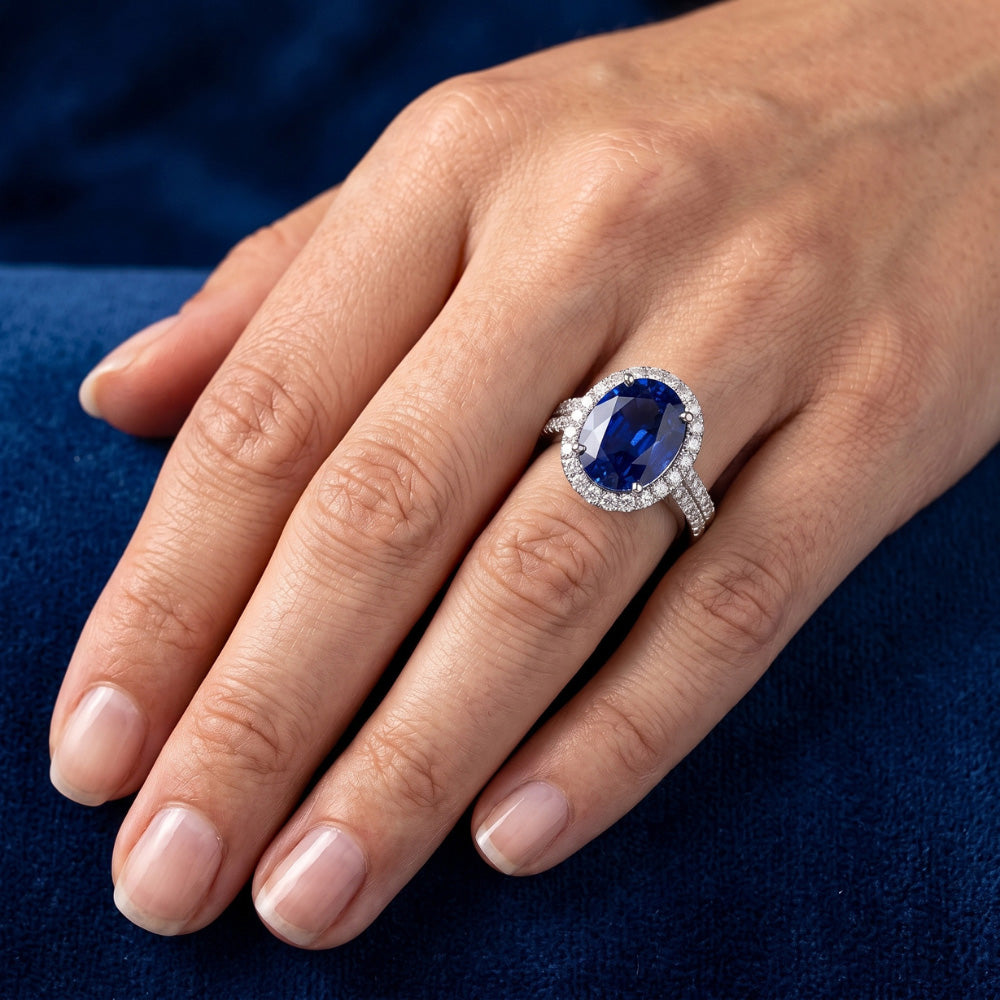 Echter Diamant Ring 7.01 Karat