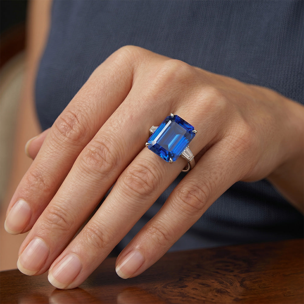 Echter Diamant Ring 7 Karat