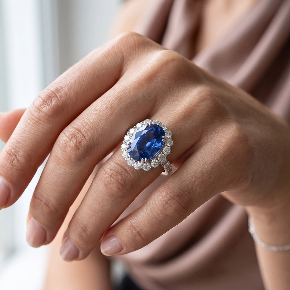 Echter Diamant Ring 9.75 Karat