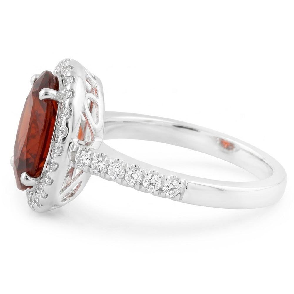 Echter Garnet Ring 14 Karat