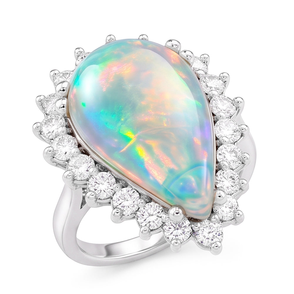 Echter Opal Ring 14.25 Karat