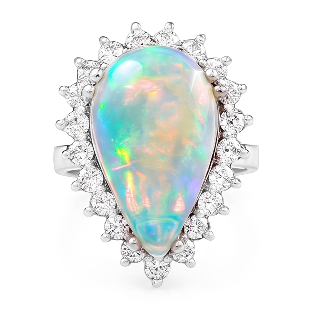 Echter Opal Ring 14.25 Karat