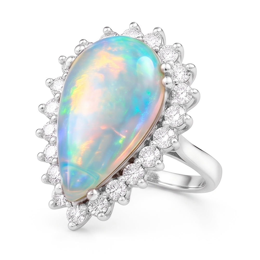 Echter Opal Ring 14.25 Karat