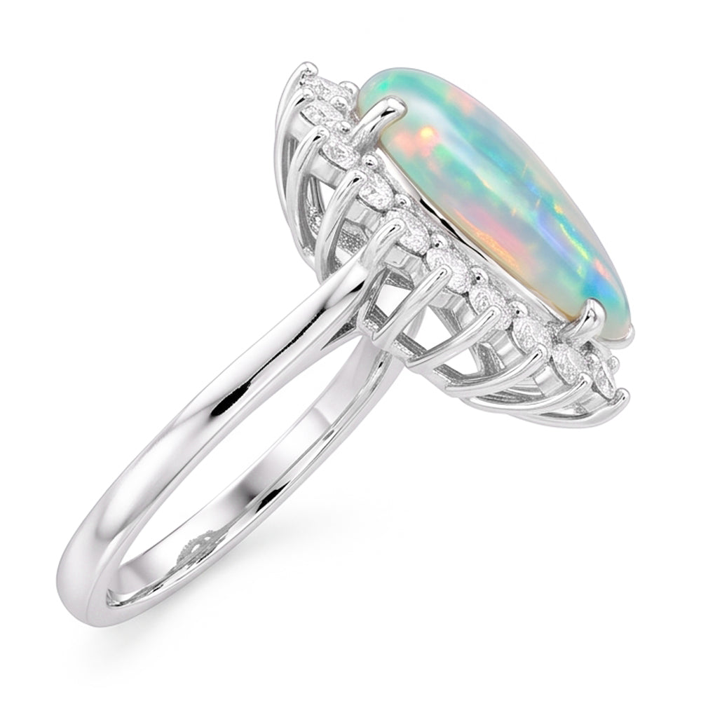 Echter Opal Ring 14.25 Karat