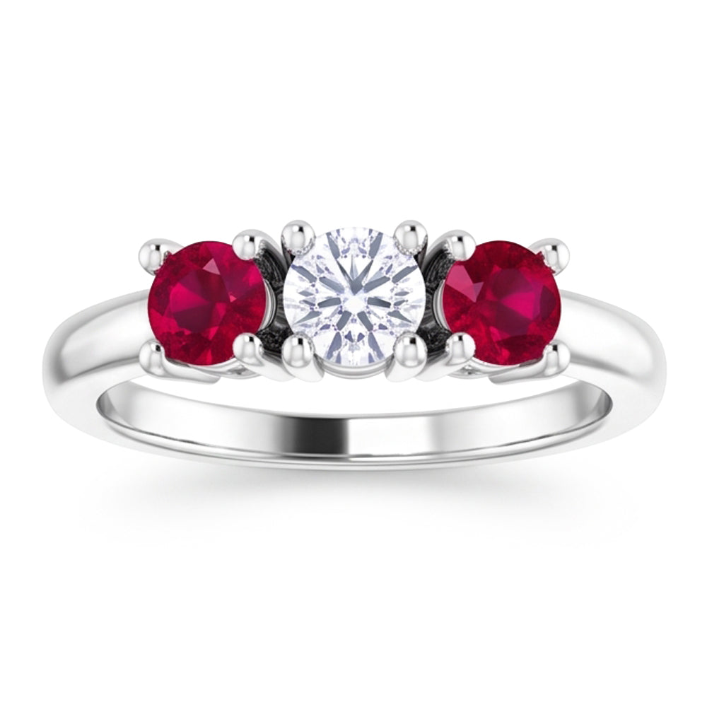 Echter Rubin Ring 0.60 Karat