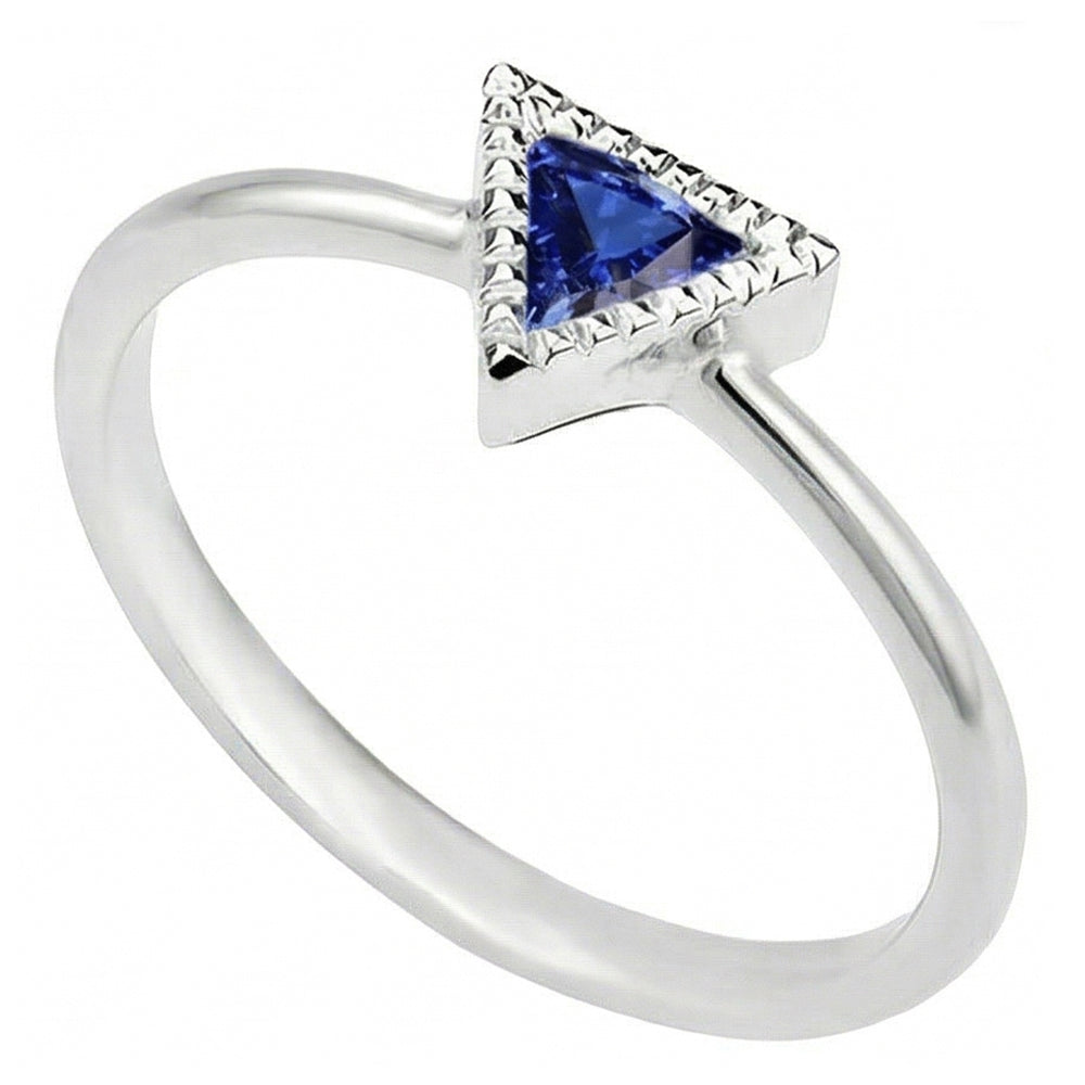 Echter Saphir Ring 0.50 Karat