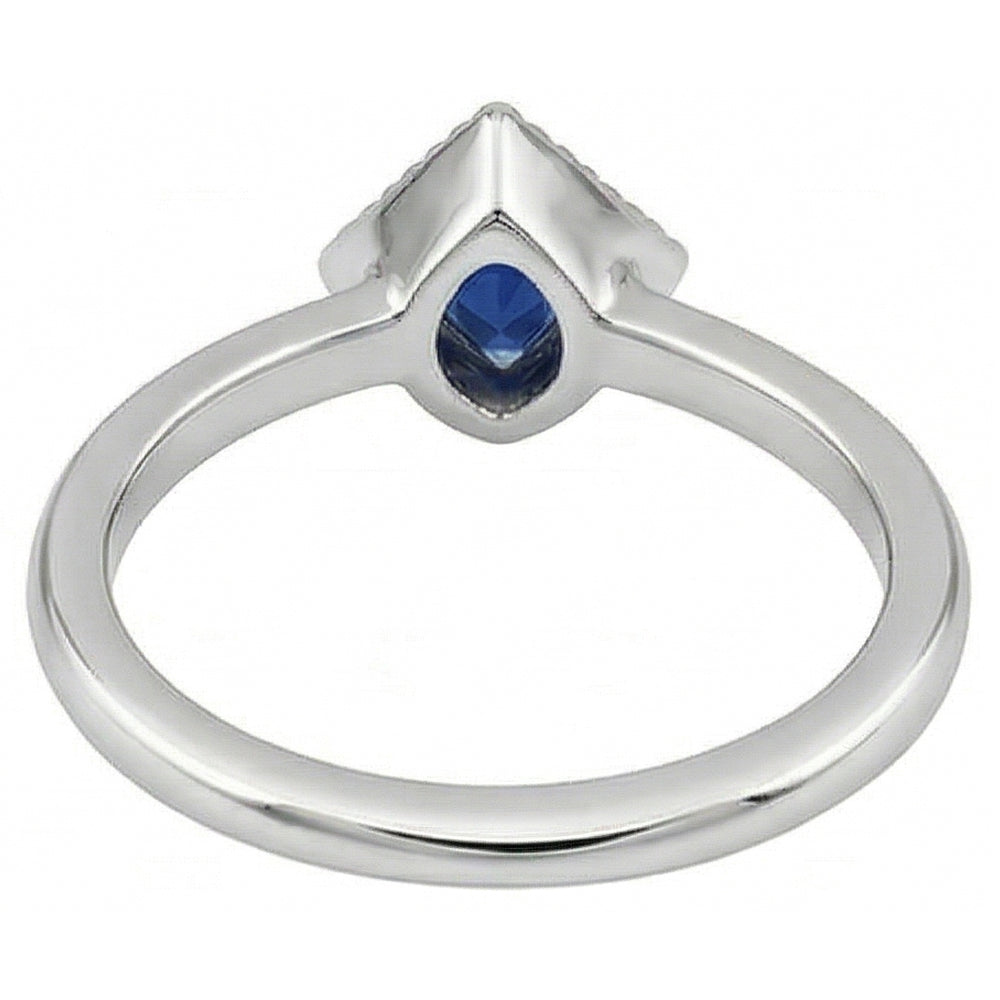 Echter Saphir Ring 0.50 Karat