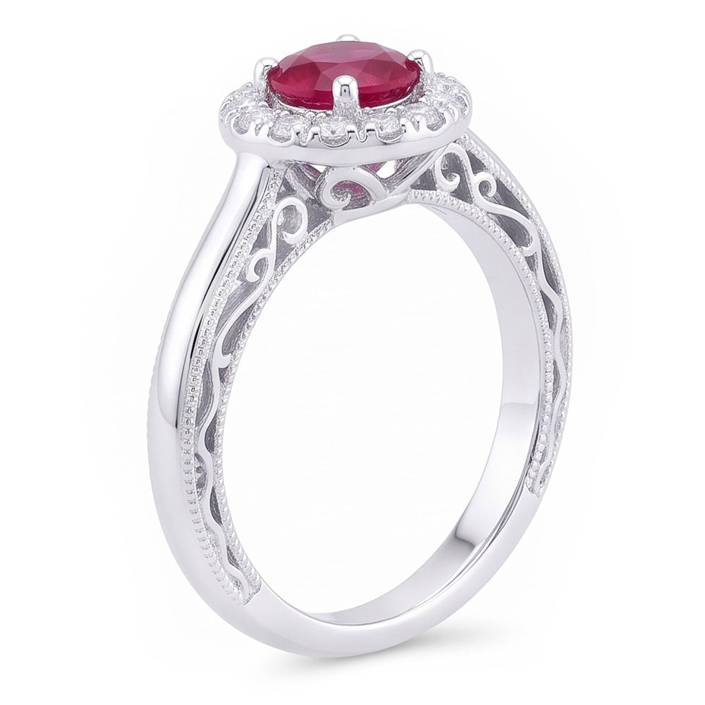 Echter Saphir Ring 1.00 Karat