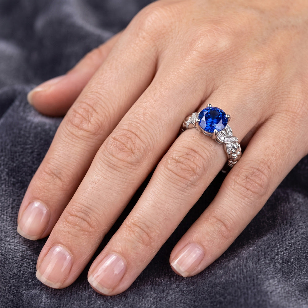 Echter Saphir Ring 1.90 Karat