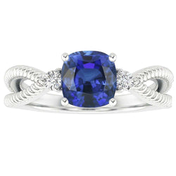 Echter Saphir Ring 2.25 Karat
