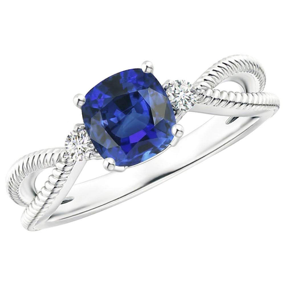 Echter Saphir Ring 2.25 Karat
