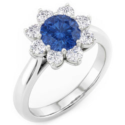 Echter Saphir Ring 2.45 Karat