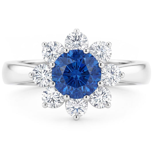 Echter Saphir Ring 2.45 Karat