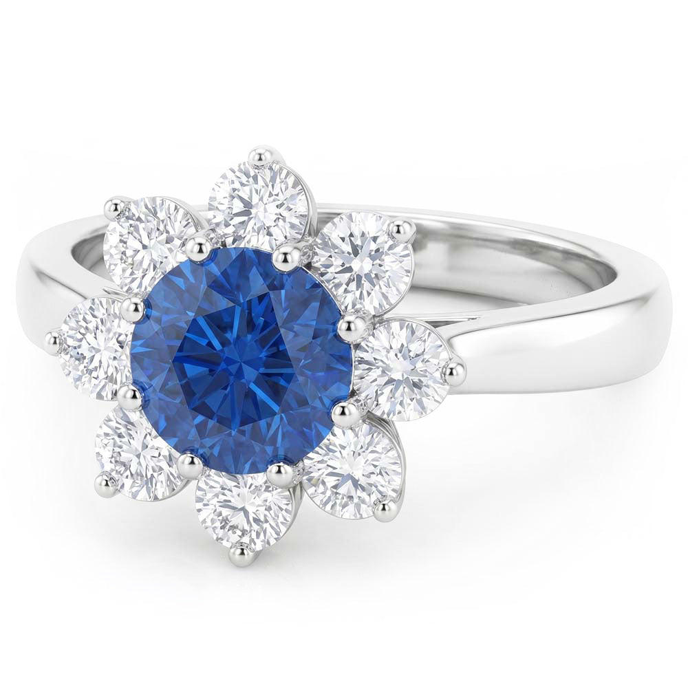 Echter Saphir Ring 2.45 Karat
