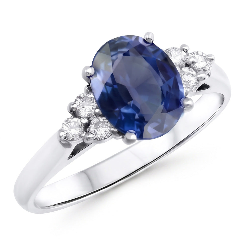 Echter Saphir Ring 3.40 Karat