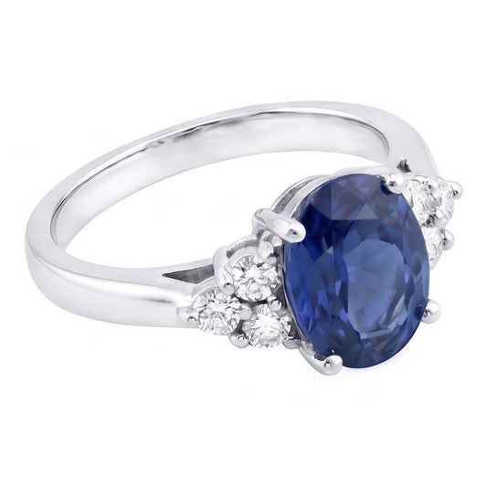 Echter Saphir Ring 3.40 Karat