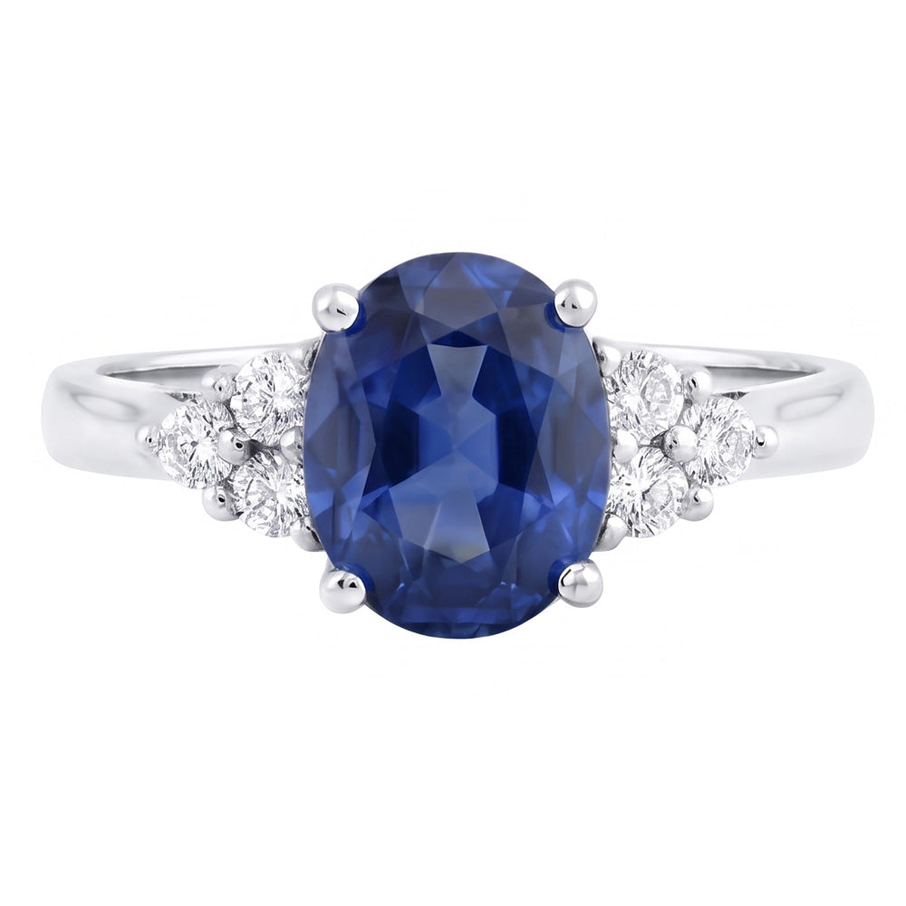 Echter Saphir Ring 3.40 Karat