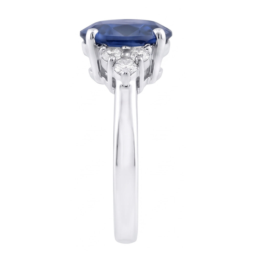 Echter Saphir Ring 3.40 Karat