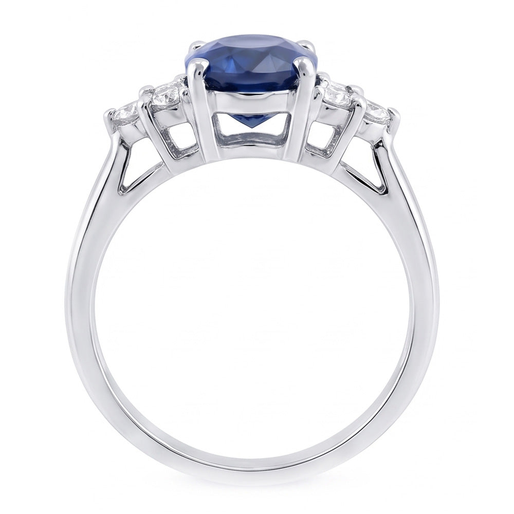 Echter Saphir Ring 3.40 Karat