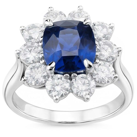 Echter Saphir Ring 3.50 Karat