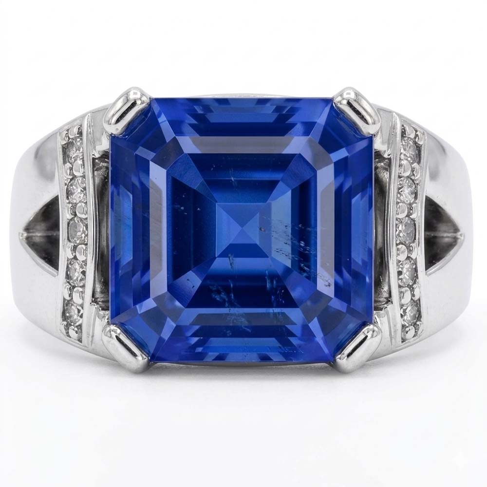 Echter Saphir Ring 3 Karat