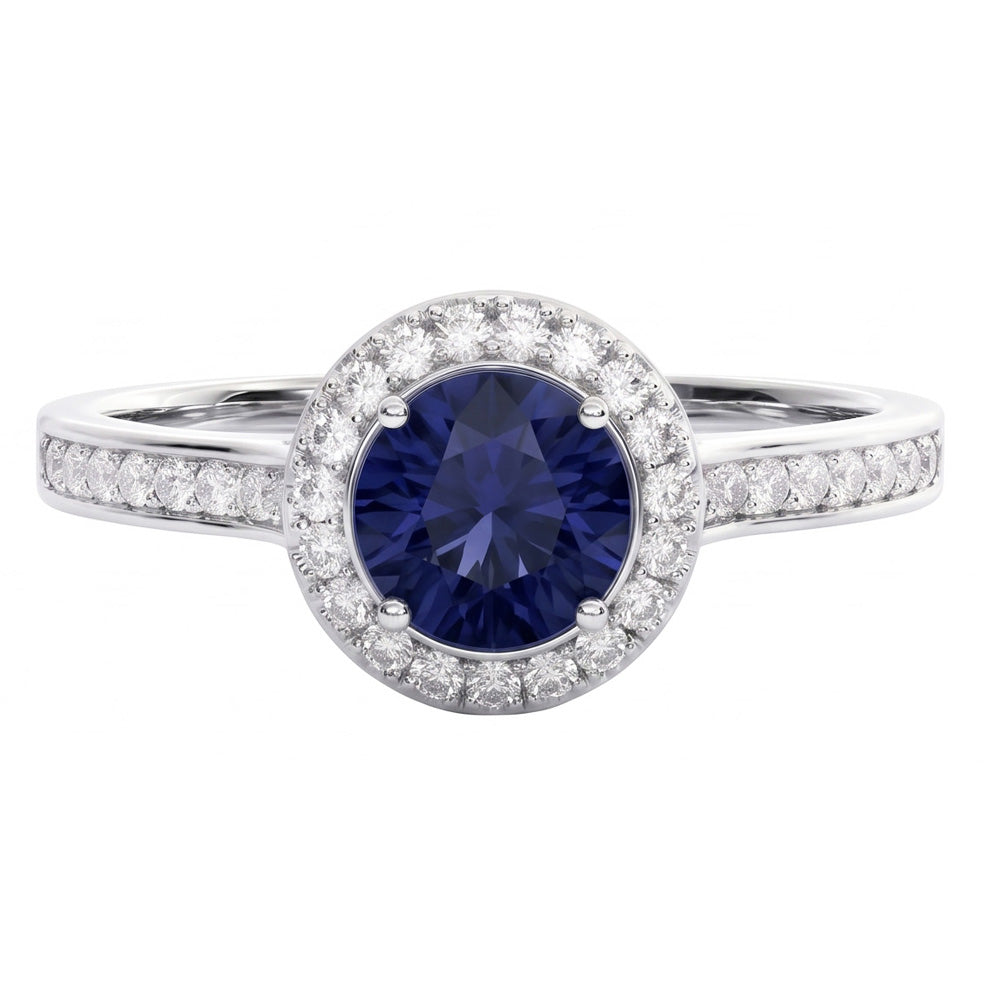 Echter Saphir Ring 3 Karat