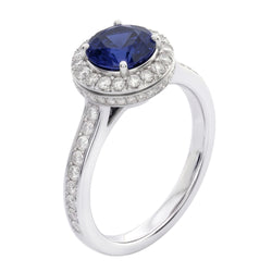 Echter Saphir Ring 3 Karat