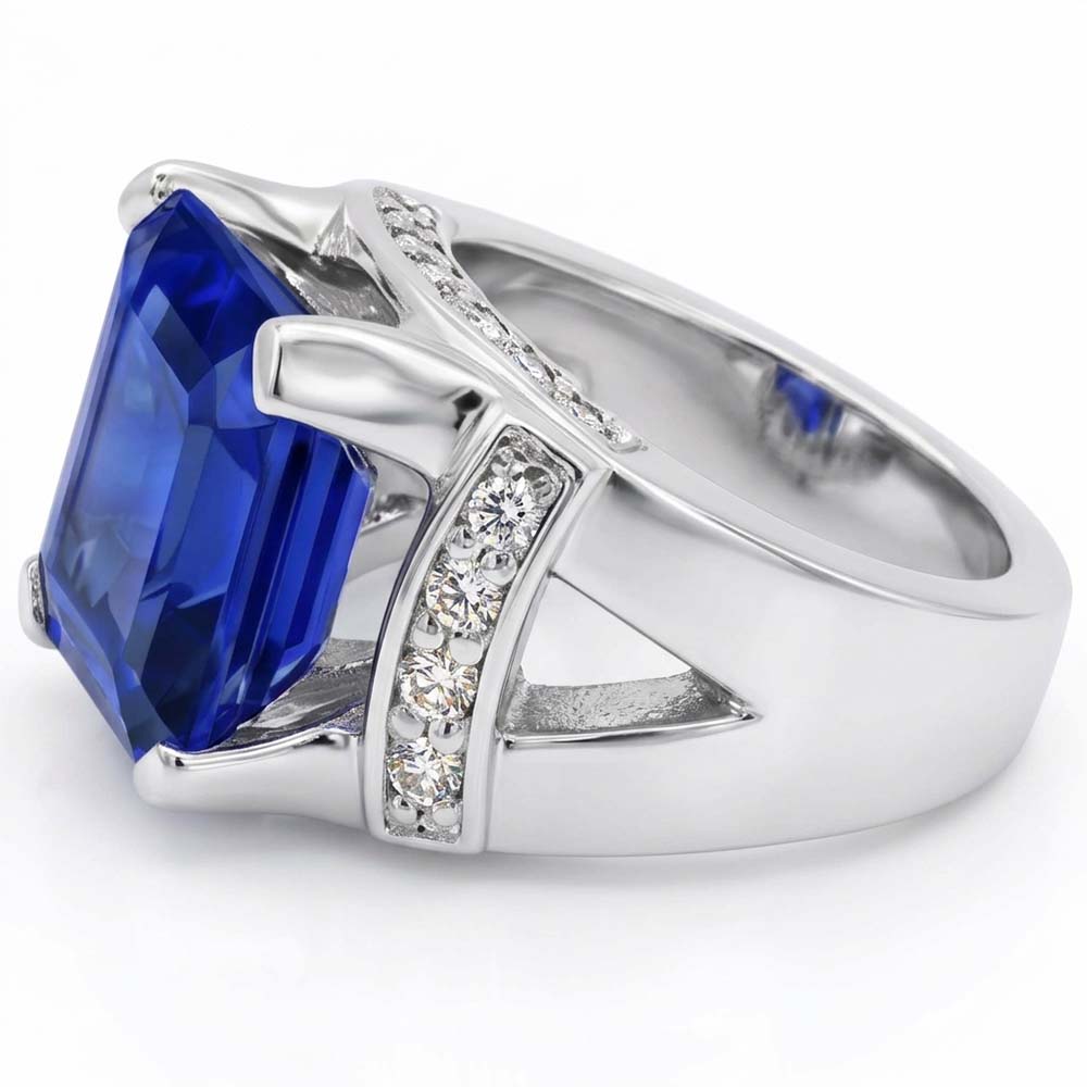 Echter Saphir Ring 3 Karat